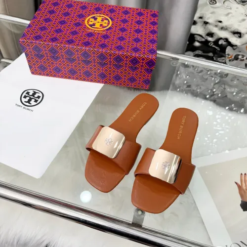 Replica Tory Burch TB Slippers For Women #1392894 $80.00 USD for Wholesale