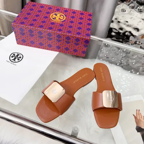 Replica Tory Burch TB Slippers For Women #1392894 $80.00 USD for Wholesale