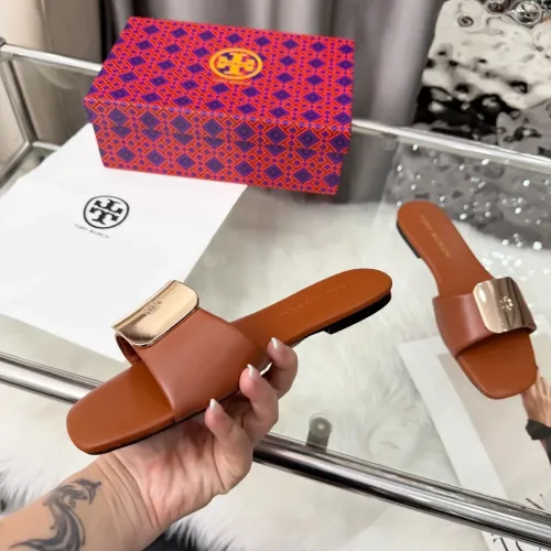 Replica Tory Burch TB Slippers For Women #1392894 $80.00 USD for Wholesale