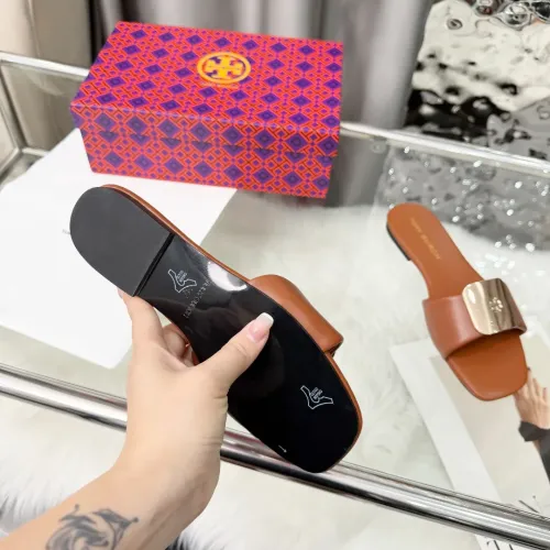 Replica Tory Burch TB Slippers For Women #1392894 $80.00 USD for Wholesale