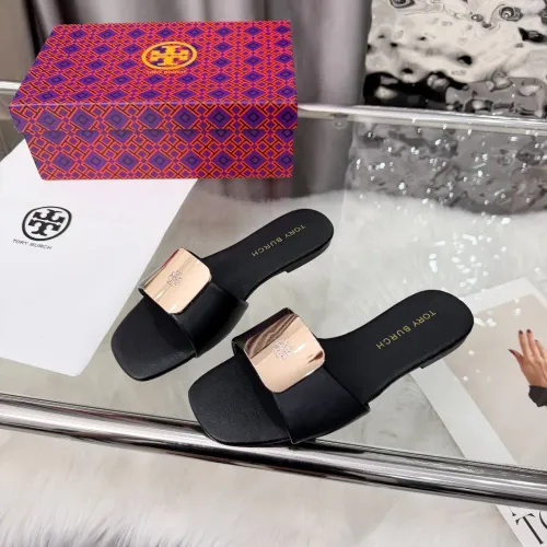 Tory Burch TB Slippers For Women #1392895 $80.00 USD, Wholesale Replica Tory Burch TB Slippers