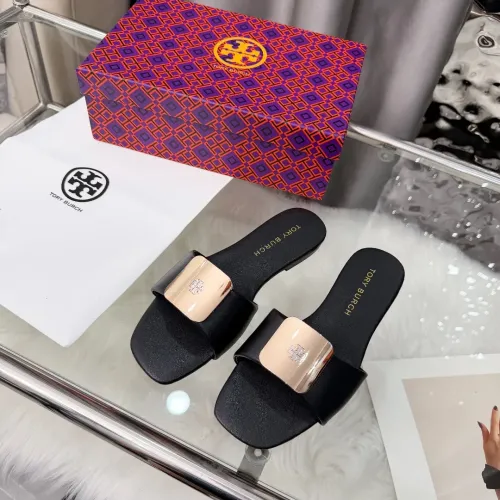 Replica Tory Burch TB Slippers For Women #1392895 $80.00 USD for Wholesale