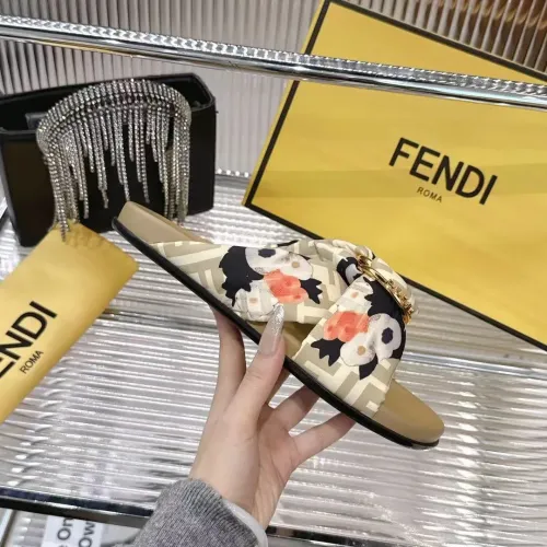 Replica Fendi Slippers For Women #1392897 $80.00 USD for Wholesale