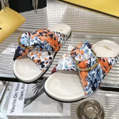 Replica Fendi Slippers For Women #1392900 $80.00 USD for Wholesale