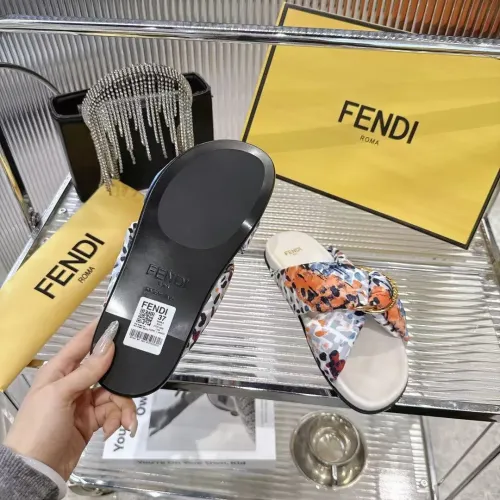 Replica Fendi Slippers For Women #1392900 $80.00 USD for Wholesale