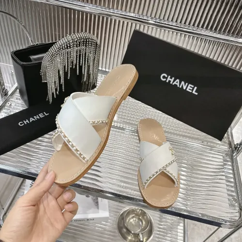 Replica Chanel Slippers For Women #1392902 $98.00 USD for Wholesale