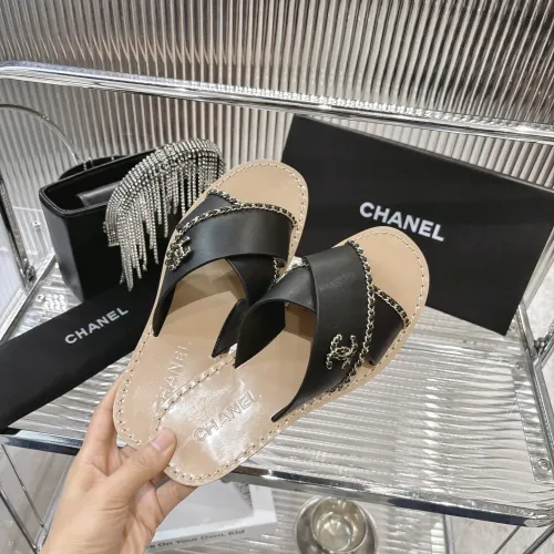 Replica Chanel Slippers For Women #1392905 $98.00 USD for Wholesale