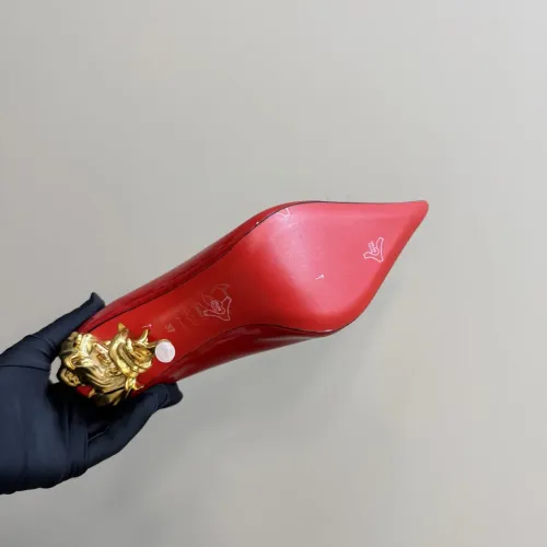 Replica Christian Louboutin High-heeled shoes For Women #1392921 $162.00 USD for Wholesale