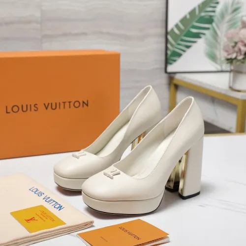 Louis Vuitton High-Heeled Shoes For Women #1392924 $125.00 USD, Wholesale Replica Louis Vuitton High-Heeled Shoes