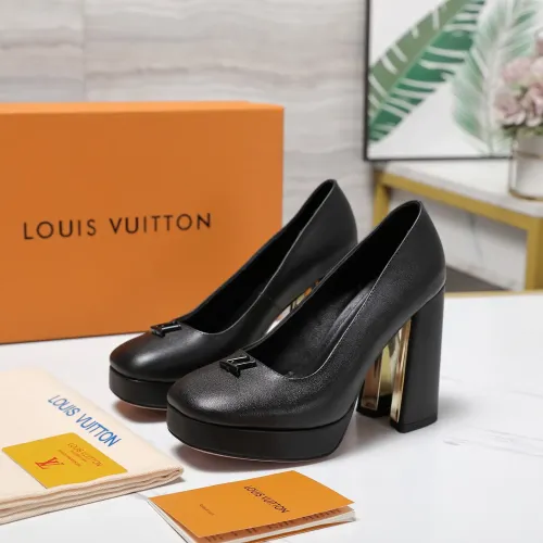 Louis Vuitton High-Heeled Shoes For Women #1392926 $125.00 USD, Wholesale Replica Louis Vuitton High-Heeled Shoes