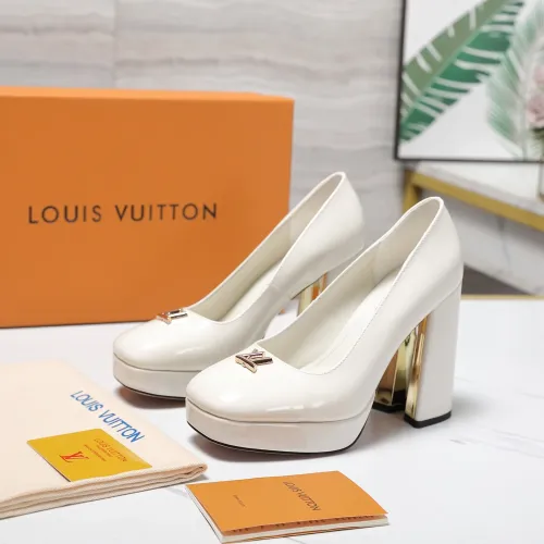 Louis Vuitton High-Heeled Shoes For Women #1392927 $125.00 USD, Wholesale Replica Louis Vuitton High-Heeled Shoes