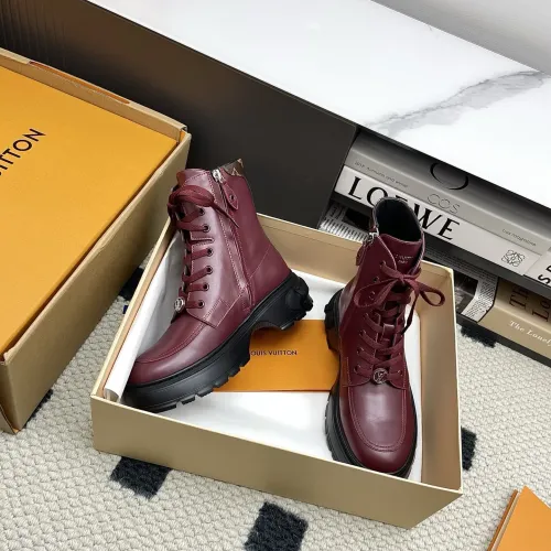 Replica Louis Vuitton Boots For Women #1392945 $150.00 USD for Wholesale
