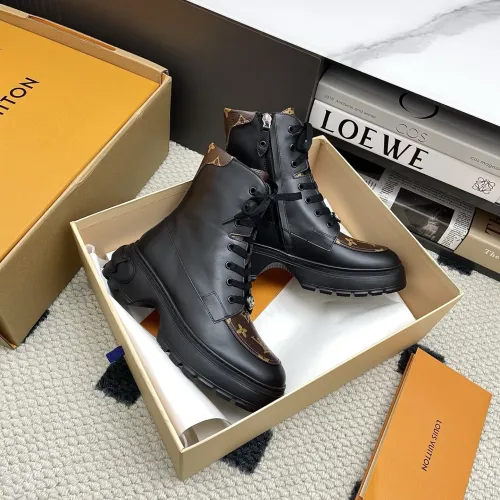 Replica Louis Vuitton Boots For Women #1392947 $150.00 USD for Wholesale