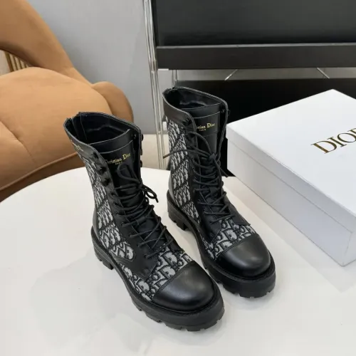 Replica Christian Dior Boots For Women #1392952 $112.00 USD for Wholesale