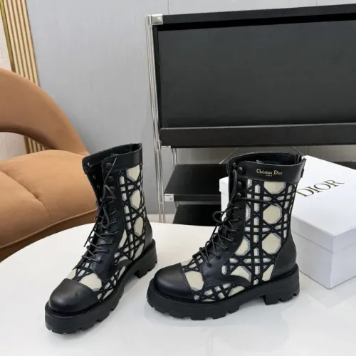 Replica Christian Dior Boots For Women #1392953 $112.00 USD for Wholesale
