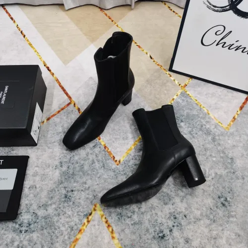 Replica Yves Saint Laurent YSL Boots For Women #1392957 $130.00 USD for Wholesale