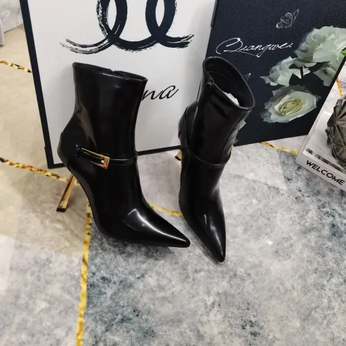 Replica Yves Saint Laurent YSL Boots For Women #1392962 $155.00 USD for Wholesale