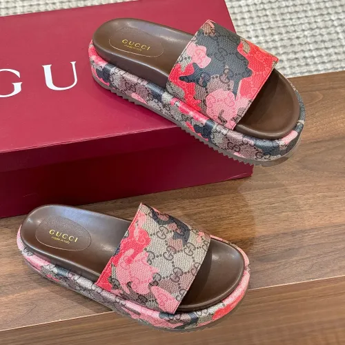Gucci Slippers For Women #1393001 $80.00 USD, Wholesale Replica Gucci Slippers