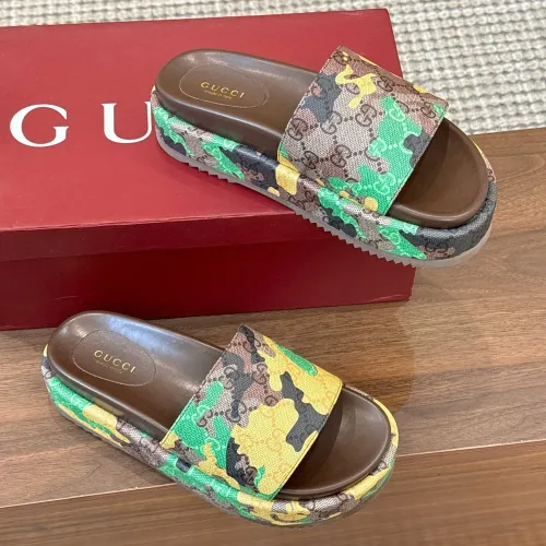Gucci Slippers For Women #1393002 $80.00 USD, Wholesale Replica Gucci Slippers