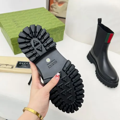 Replica Gucci Boots For Women #1393018 $108.00 USD for Wholesale