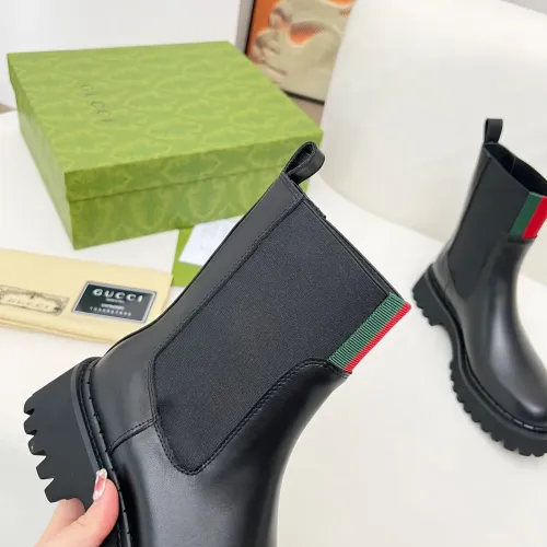 Replica Gucci Boots For Women #1393018 $108.00 USD for Wholesale