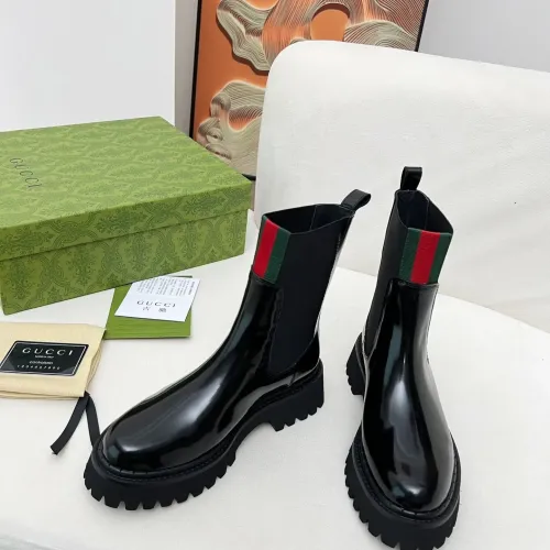 Replica Gucci Boots For Women #1393019 $108.00 USD for Wholesale