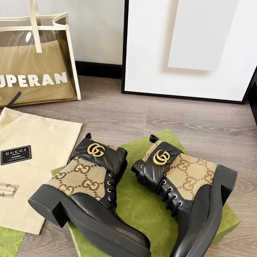 Replica Gucci Boots For Women #1393020 $102.00 USD for Wholesale