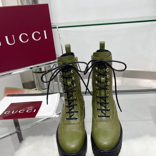 Replica Gucci Boots For Women #1393022 $118.00 USD for Wholesale