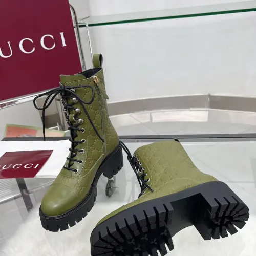 Replica Gucci Boots For Women #1393022 $118.00 USD for Wholesale