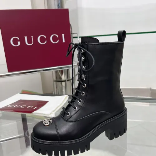 Replica Gucci Boots For Women #1393024 $118.00 USD for Wholesale