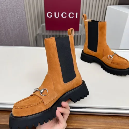 Replica Gucci Boots For Women #1393028 $115.00 USD for Wholesale