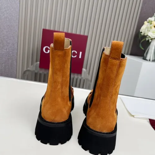 Replica Gucci Boots For Women #1393028 $115.00 USD for Wholesale