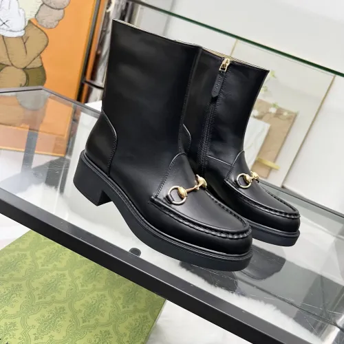 Replica Gucci Boots For Women #1393033 $108.00 USD for Wholesale