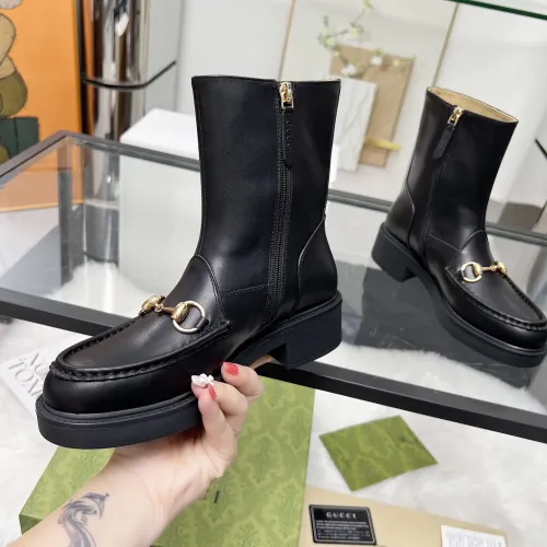 Replica Gucci Boots For Women #1393033 $108.00 USD for Wholesale