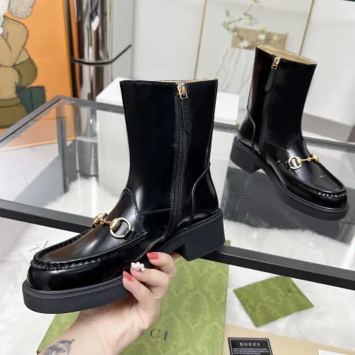 Replica Gucci Boots For Women #1393034 $108.00 USD for Wholesale