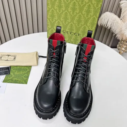 Replica Gucci Boots For Women #1393035 $112.00 USD for Wholesale
