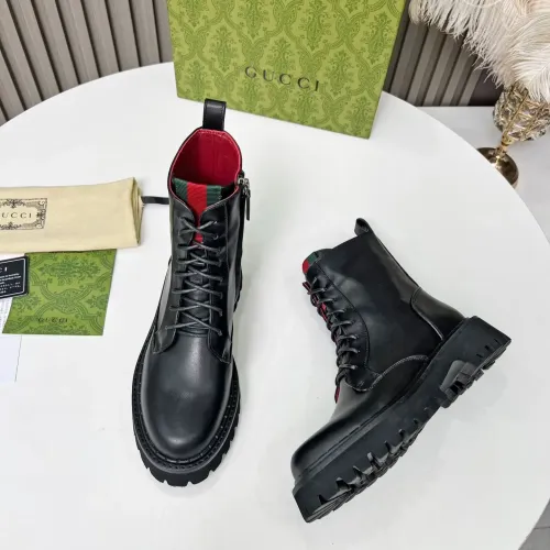 Replica Gucci Boots For Women #1393035 $112.00 USD for Wholesale