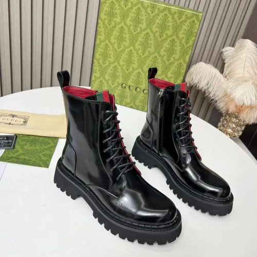 Replica Gucci Boots For Women #1393036 $112.00 USD for Wholesale