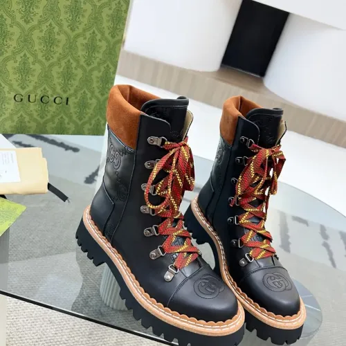 Replica Gucci Boots For Women #1393037 $118.00 USD for Wholesale