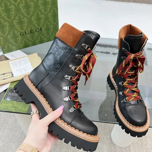 Replica Gucci Boots For Women #1393037 $118.00 USD for Wholesale