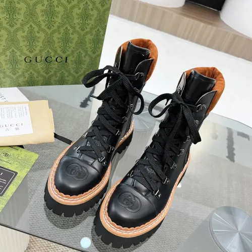 Replica Gucci Boots For Women #1393038 $118.00 USD for Wholesale