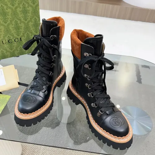 Replica Gucci Boots For Women #1393038 $118.00 USD for Wholesale