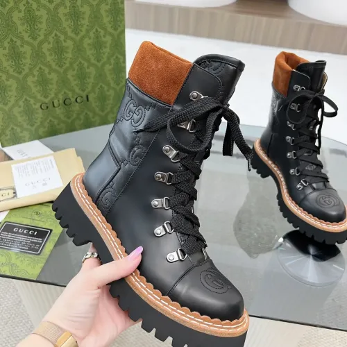 Replica Gucci Boots For Women #1393038 $118.00 USD for Wholesale