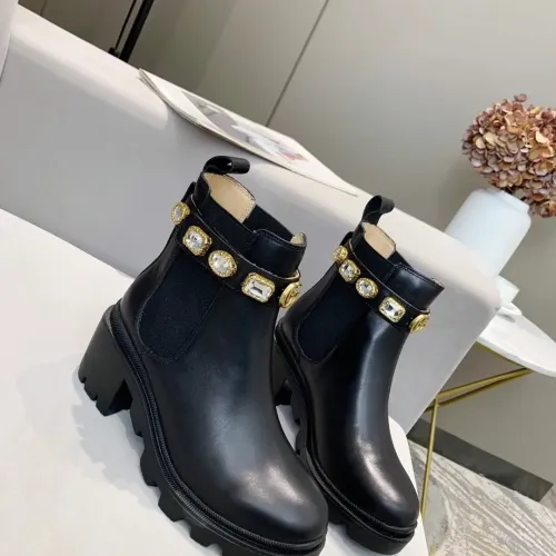 Replica Gucci Boots For Women #1393039 $100.00 USD for Wholesale