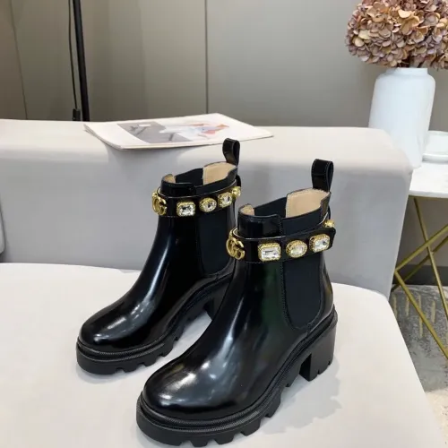 Replica Gucci Boots For Women #1393040 $102.00 USD for Wholesale