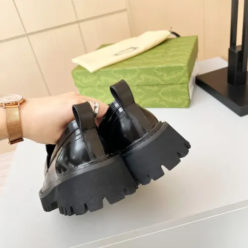 Replica Gucci Oxfords Shoes For Women #1393043 $92.00 USD for Wholesale