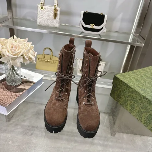 Replica Gucci Boots For Women #1393046 $128.00 USD for Wholesale