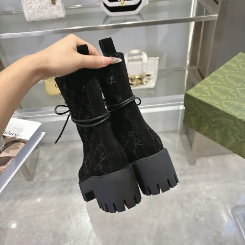Replica Gucci Boots For Women #1393048 $128.00 USD for Wholesale
