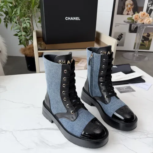 Replica Chanel Boots For Women #1393051 $122.00 USD for Wholesale