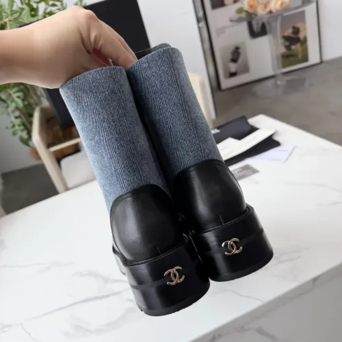 Replica Chanel Boots For Women #1393051 $122.00 USD for Wholesale